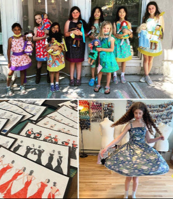 Kids Camps: Fashion Design (Pacific Fabrics Location: 1/2 Day) Kids Camps: Fashion Design (Pacific Fabrics Location: 1/2 Day)