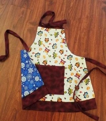 Sewing for Kids-Reversible Toddler Apron