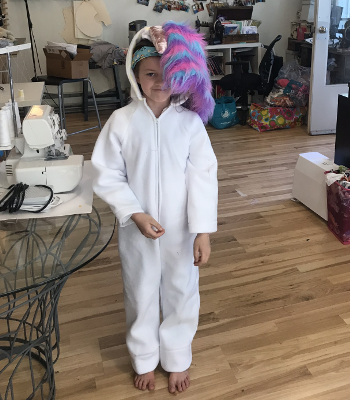 Kids Camp Animal Hoodie Onesie Pajamas Made Sewing Studio