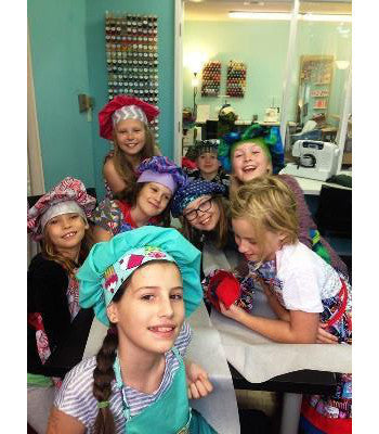 Kids Camp: Baking Aprons and Hats