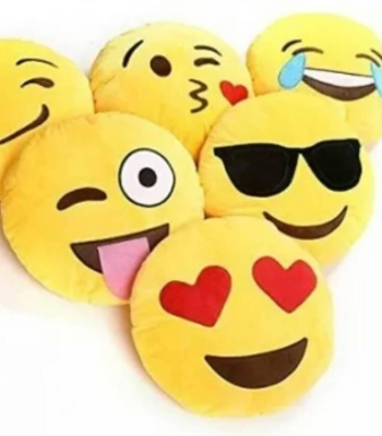 Kid Made Sundays Emoji Pillows NEW