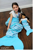 Kid Made: Mermaid & Shark Tail Blankets