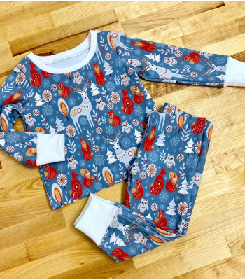 Pajama tops discount and bottoms
