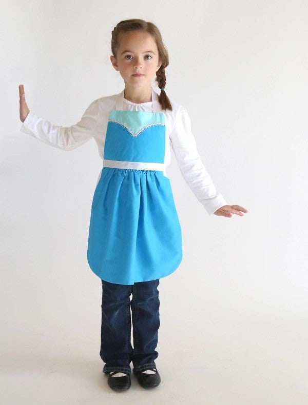 princess dress up aprons Wibacker 1-4t Princess Dress Up Aprons Dress for Toddler Girls, Kids Waterproof Mess Play Clothes, Halloween Costume, Girl's, Size: 2-3T, Purple