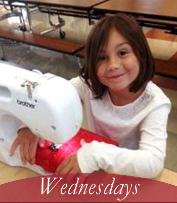 Machine Sewing (Wednesdays, Early Release Time) - In Studio