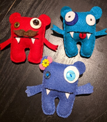 Kid Made: Love Monsters (Hand Sewing)